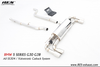  All SS304 / Valvetronic Catback System